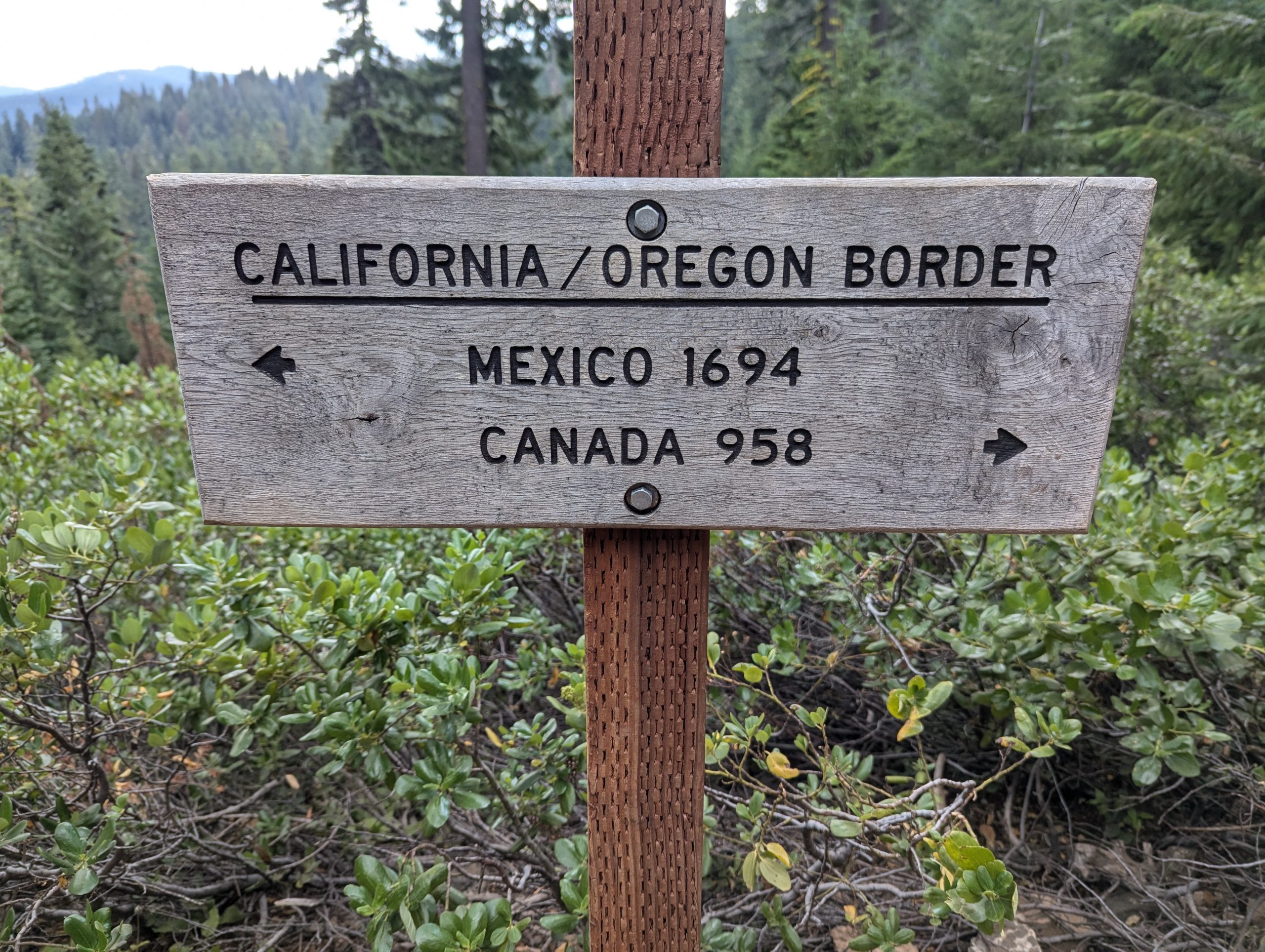I reach Oregon – Mile 1657 to Mile 1720