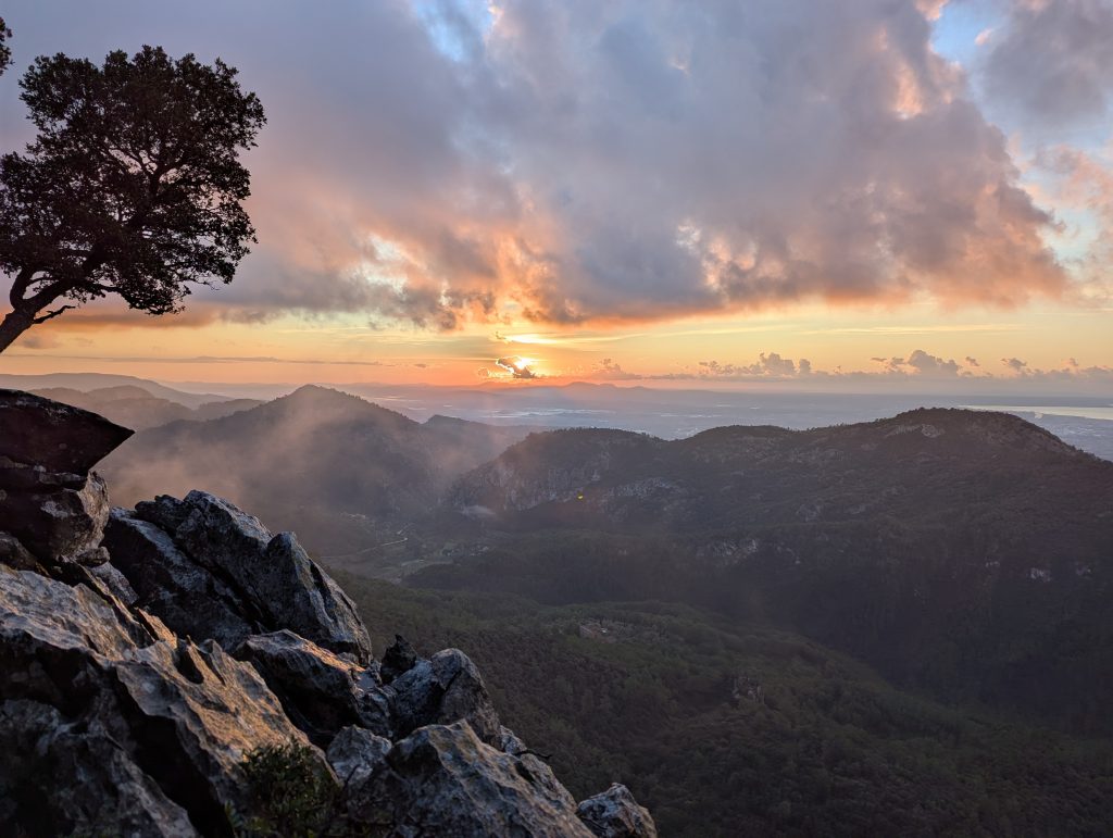 Sonnenaufgang auf Mallorca